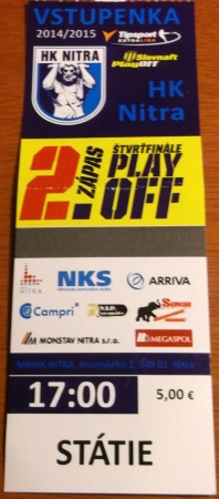 Sezóna 2014 / 2015 - 1. kolo Play-off, 2. zápas - Season 2014 / 2015 - 1. Round Play-off, 2. Match